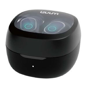 Audífonos bluetooth True Wireless Izuum ES09 resistente al agua IPX4, duración máx. 6 horas, controles táctil, negro