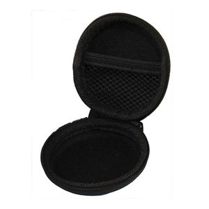 Estuche tapa dura Izuum para audífonos alámbricos, negro