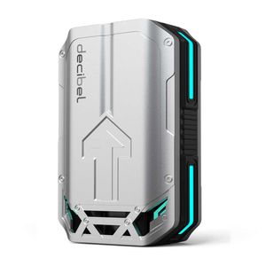 Audífonos bluetooth True Wireless Decibel Gamer resistente al agua IPX4, duración máx. 6 horas, controles táctil, gris