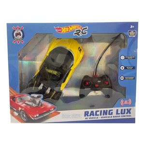 Carro A Control Remoto Hot Wheels Value Racing Lux Amarillo