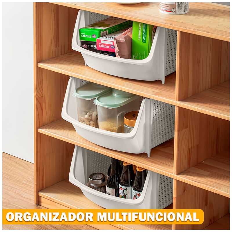 Organización y almacenamiento de despensa para cocina, estante organizador  de caja de papel de cocina expandible, organizador de papel de aluminio