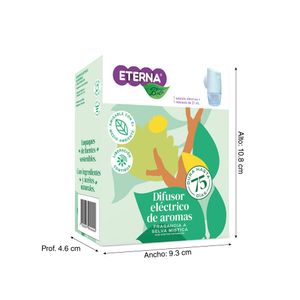 Ambientador eléctrico + repuesto Algodón y Miel Eterna