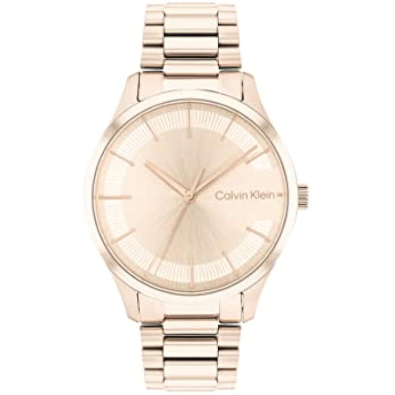 Reloj de Lujo Calvin Klein 25200042 para Mujer en Oro Rosa Real