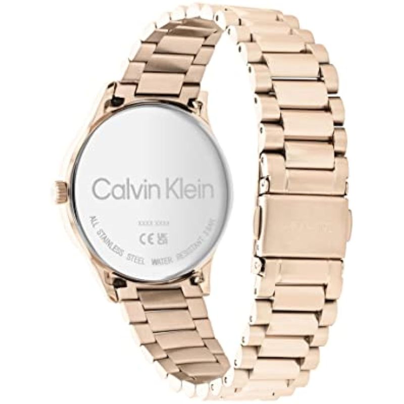 Reloj calvin klein mujer oro online rosa