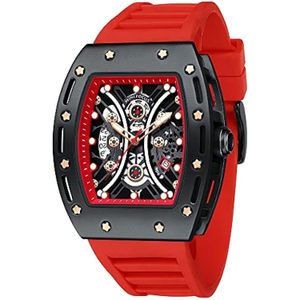 Reloj de Lujo Mf Mini Focus Mf420G.03 para Hombre en Rojo
