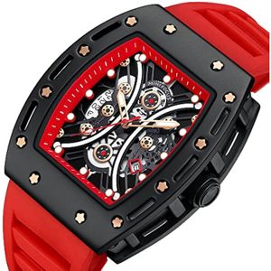Reloj de Lujo Mf Mini Focus Mf420G.03 para Hombre en Rojo
