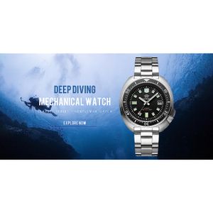 Reloj de Lujo Addiesdive My-H8-Bp para Hombre en Plateado
