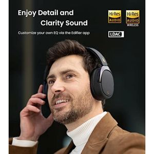 Audífonos Inalámbricos Edifier Wh950Nb para Hombre en Negro
