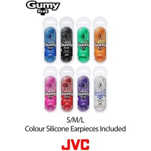 Auriculares Intrauditivos con Cable Hafx5R Jvc Unisex en Rojo