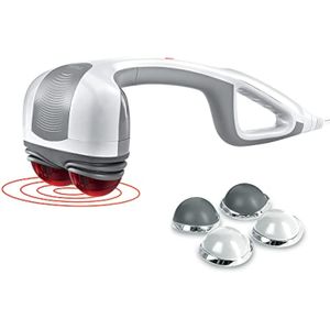 Homedics Masajeador Automático de Percusión de Espalda Cuerpo y Cuello con Cabezas Giratorias