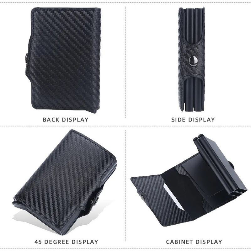 Billetera Delgada Minimalista Para Hombre