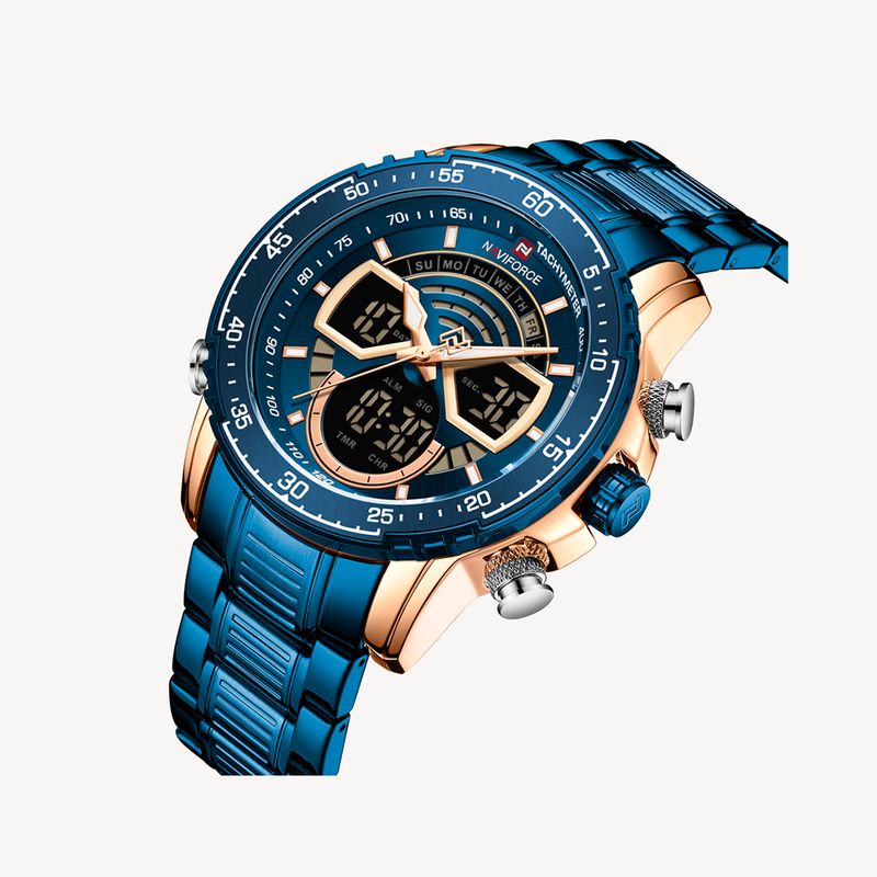 Reloj best sale naviforce azul