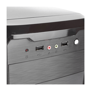 Case Dataone Apolo 601bs Atx 600w Color Negro Con Plata