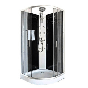 Cabina de Ducha XM Completa Redonda con Base