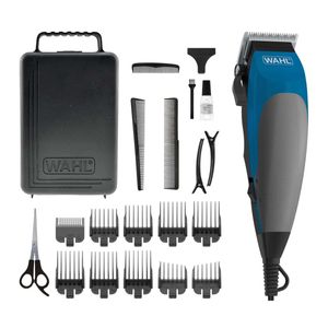 Kit Cortadora de Cabello Wahl Haircutting de 20 Piezas Azul