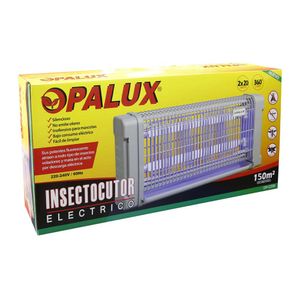 Insectocutor eléctrico tipo barra Opalux OP-C240 40w, 2 tubos 20w, 150 m2