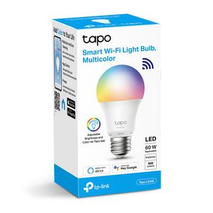 Foco inteligente Tapo L530E luces multicolor, wi-fi, 8.7w, tipo de bombilla E27