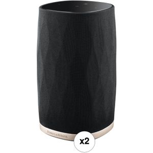 Altavoces Inalámbricos Formation Flex de La Marca Bowers Wilkins Kit de Par en Color Negro