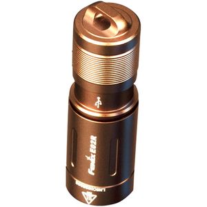 Linterna de Llavero Recargable Fenix Flashlight E02R Marrón