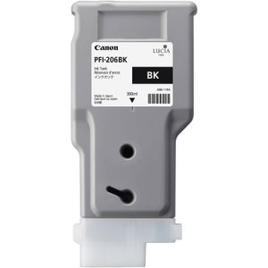 Cartucho de Tinta Negra Canon Pfi 206 300 Ml