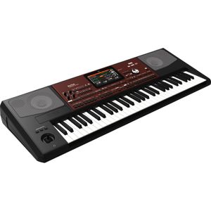 Teclado Profesional Korg Pa700 de 61 Teclas con Pantalla Táctil y Altavoces Negro Rojo Oscuro
