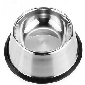 Plato Comedero Acero Inoxidable Perro Gato