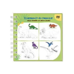 Cuaderno de Dibujos Ingenial Kids Dinosaurios