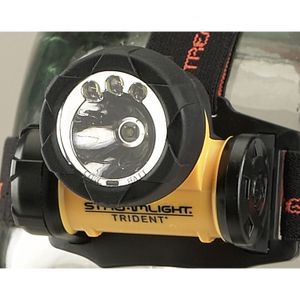 Linterna Frontal Led Streamlight Trident Amarilla en Empaque Tipo Concha