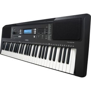 Teclado Portátil Yamaha Psr E373 de 61 Teclas con Sensibilidad Al Tacto y Adaptador de Corriente