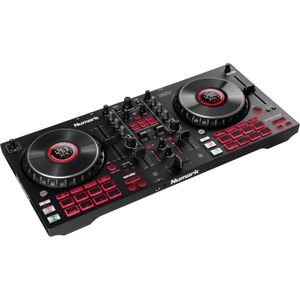 Kit de Controlador Numark Mixtrack Platinum Fx de 4 Decks para Serato Dj con Soporte