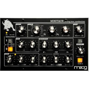 Sintetizador de bajo Analógico Moog Minitaur Negro