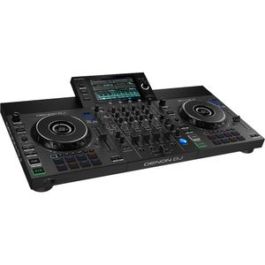 Sistema Dj Autónomo de 4 Decks Denon Dj Sc Live 4 con Pantalla Táctil de 7 Altavoces Incorporados