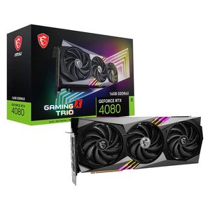 Tarjeta gráfica MSI Gaming X Trio GeForce RTX 4080 G408016GXT 16GB