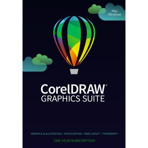 Suite de Gráficos Corel para Windows Mac en Caja Suscripción de 1 Año