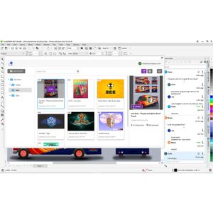 Suite de Gráficos Coreldraw 2021 para Windows Edición de Educación en Caja Licencia Perpetua
