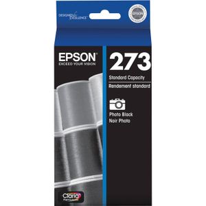 Cartucho de Tinta Epson Claria Premium 273 de Capacidad Estándar para Impresión de Fotos en Negro