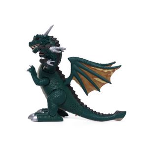 Dinosaurio Dragon Dinomat 7 Cabezas Verde
