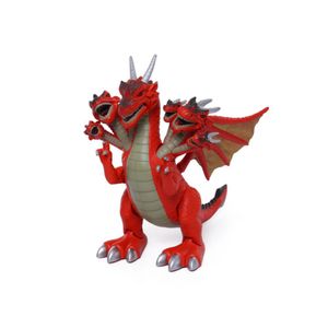 Dinosaurio Dragon Dinomat 7 Cabezas Rojo