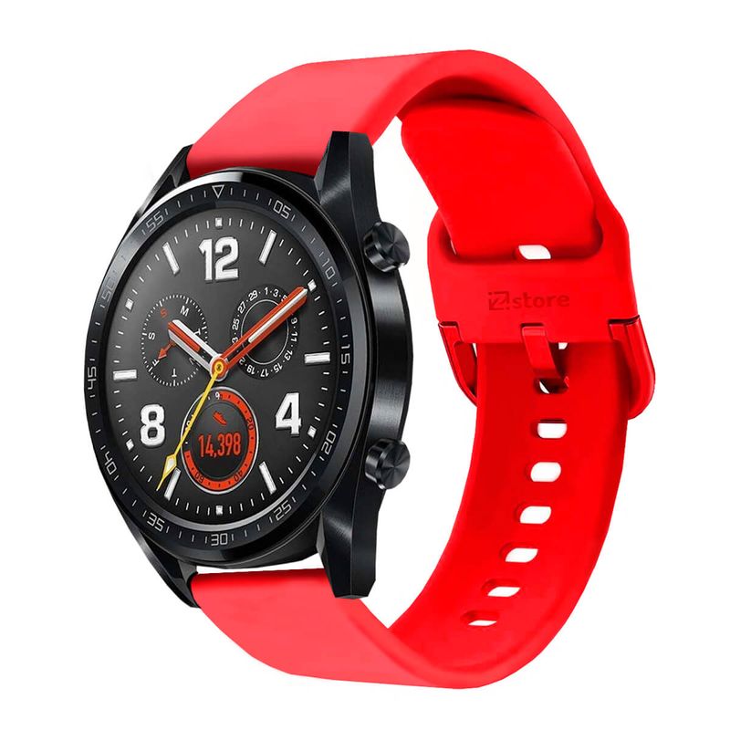 Correa Compatible Con Xiaomi Watch S1 Active Rojo Evilla 22mm