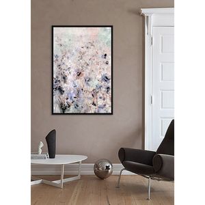 Canvas Flores Abstractas Color 50  cm x 70 cm