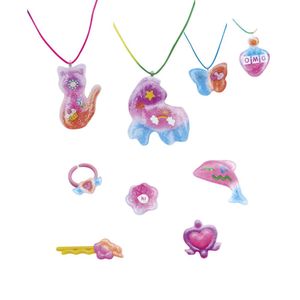 Set De Joyas 3D Crystal Gel Sparkling