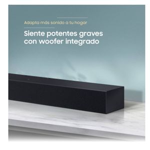 Samsung Soundbar 2.0 CH HW-C400/PE 40 W Negro