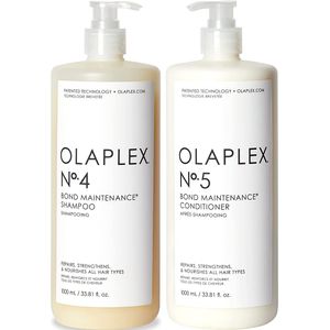 Shampoo Reparador 1000ml + Acondicionador Olaplex 4 + Olaplex 5
