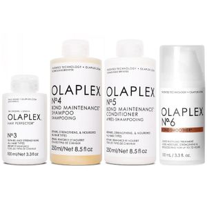 Tratamiento Reparador Intensivo Olaplex 3 + Olaplex 4 + Olaplex 5 + Olaplex 6