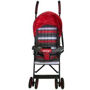 Coche Baston Yamp Lisboa Acero Inoxidable Rojo