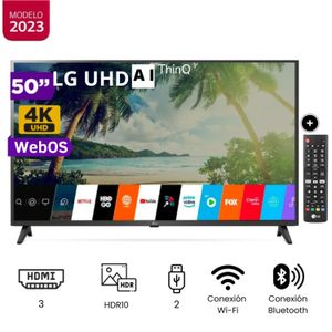 Televisor LG LED Smart TV 50" Ultra HD 4K ThinQ AI 50UR7300PSA