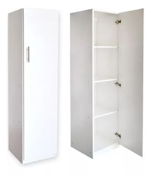 Práctico Estante 1 puerta Renzo color Blanco TU MESITA