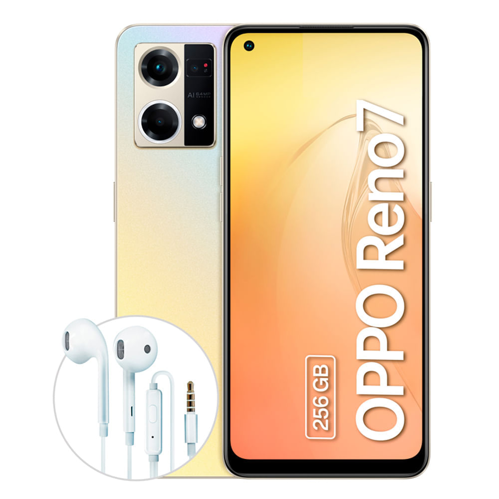 ContiMarket. Celular OPPO RENO7 256GB Dorado