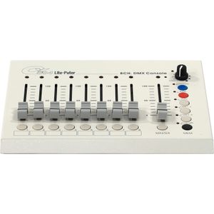 Consola de Iluminación Dmx de 8 Canales Ikan Lite Puter