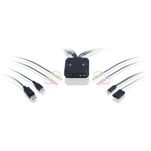 Switch Kvm Iogear de 2 Puertos 4K